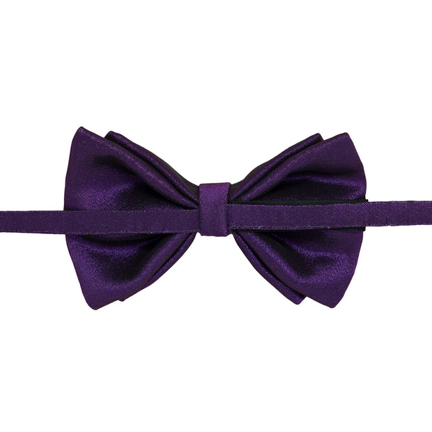After 8 Purple Solid Bowtie
