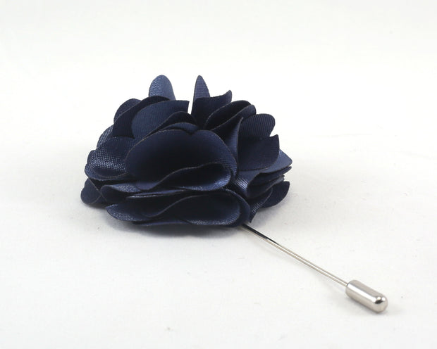 Space Solid Carnation Lapel Pin