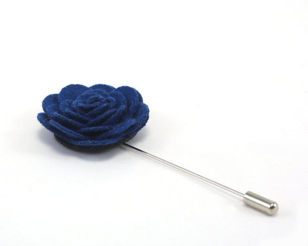 Royal Blue Single Hued Lapel Pin