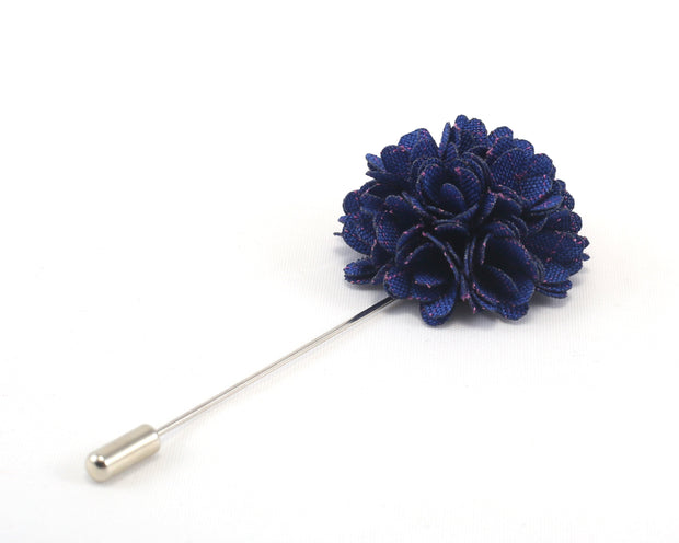 Blue & Pink Double Hued Lapel Pin