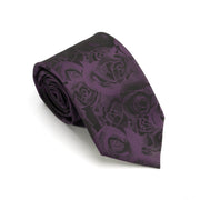 Sun & Sand Purple Floral Necktie