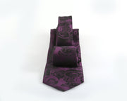 Sun & Sand Purple Floral Necktie