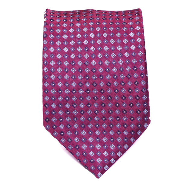 After 8 Pink Geometric Necktie