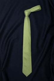After 8 Green Geometric Necktie
