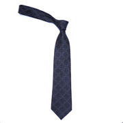 Monochrome Black Checks Necktie