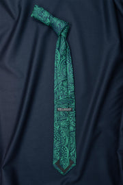 Sun & Sand Green Paisley Necktie