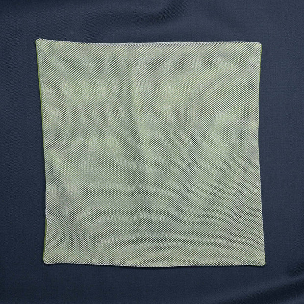 Regal Net Green Pocket Square
