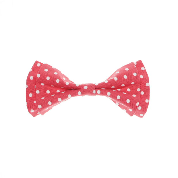 After 8  Pink Polka Dot Bowtie