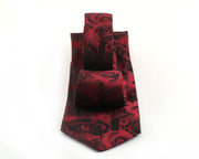 Sun & Sand Red Floral Necktie