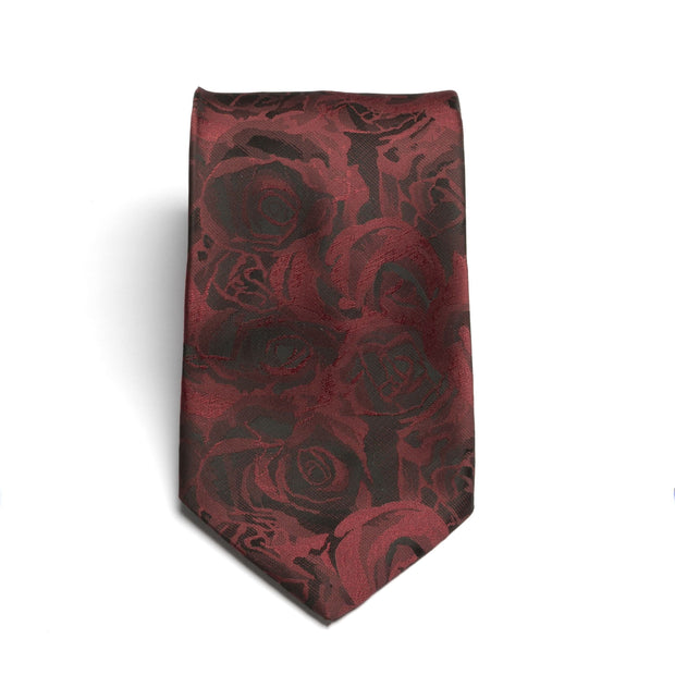 Sun & Sand Red Floral Necktie