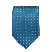 Old School Blue Polka Dot Necktie