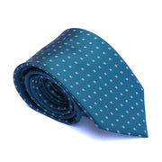 Old School Blue Polka Dot Necktie