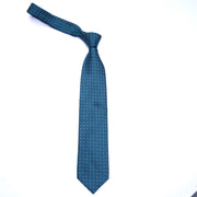 Old School Blue Polka Dot Necktie